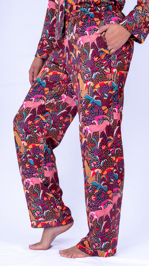 Pijama para Mujer en satín - Noches de Ópalo