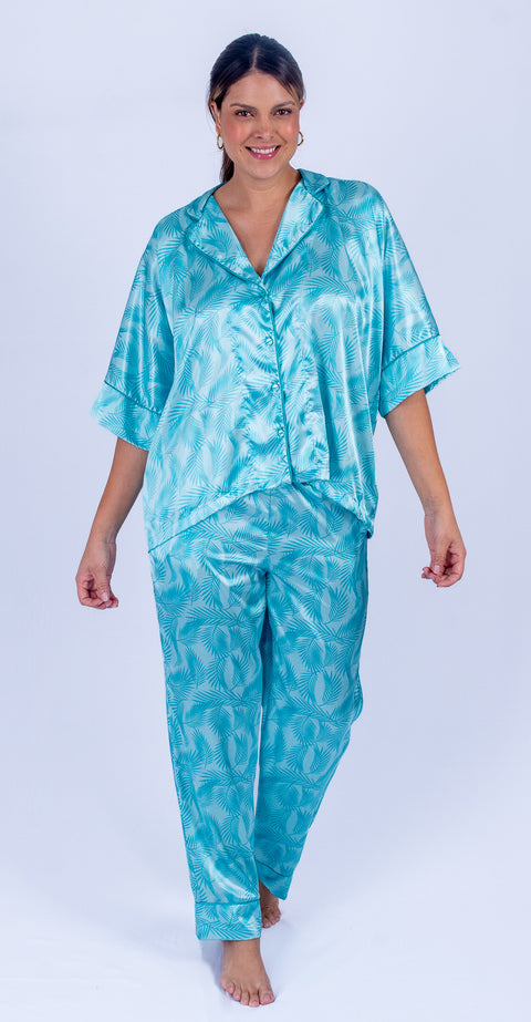 Pijama para Mujer en satín - Satín Moon