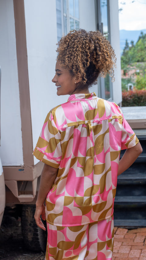 Pijama para Mujer en satín - Golden Nights