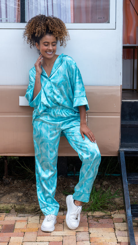 Pijama para Mujer en satín - Satín Moon