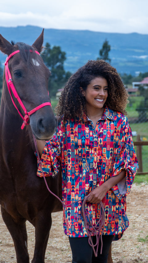 Pijama para Mujer en satín - Diamante Nocturno
