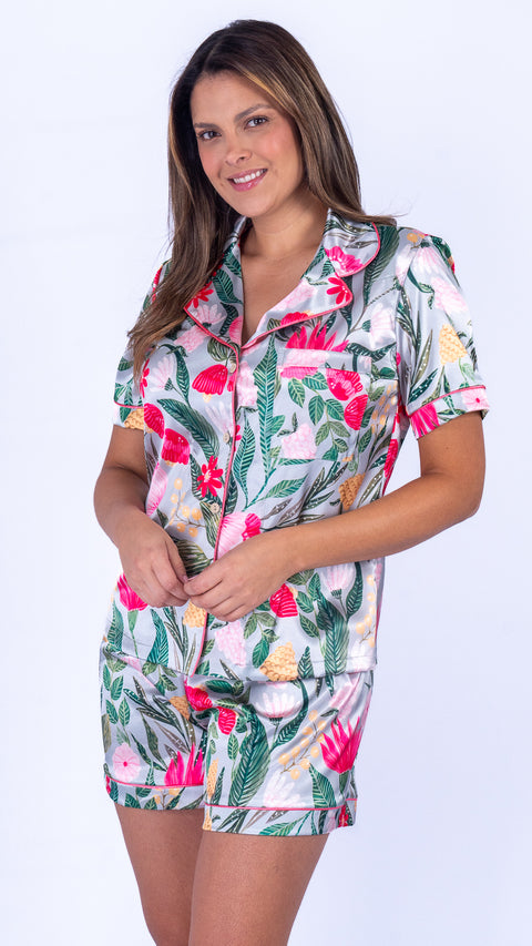 Pijama para Mujer en satín - Satín Divino