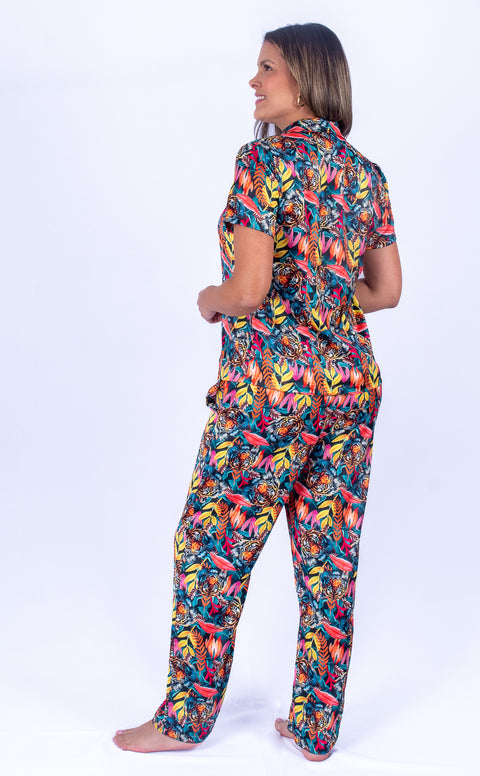 Pijama para Mujer en satín - Noches de Rubi