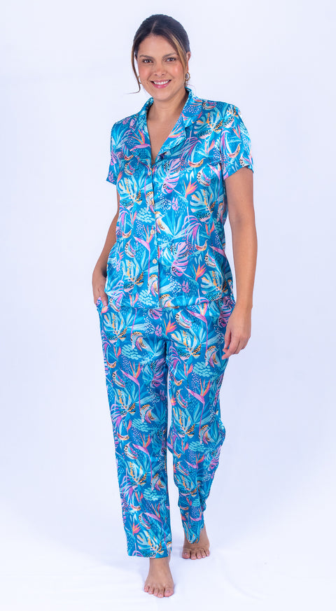 Pijama para Mujer en satín - Mystic Glow