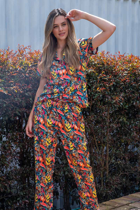 Pijama para Mujer en satín - Noches de Rubi